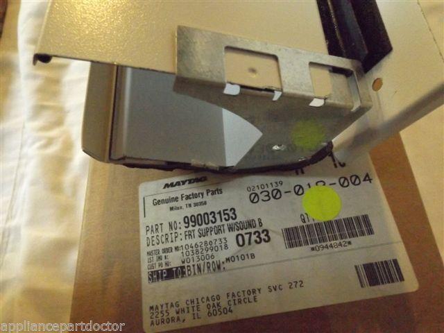 MAYTAG/JENN AIR DISHWASHER 99003153 FRONT SUPPORT NEW IN BOX MAYTAG/JENN AIR DISHWASHER 99003153 FRONT SUPPORT NEW IN BOX